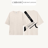 Áo thun couple  CARINAMY form rộng DEAR TEE