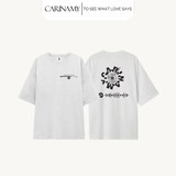 Áo thun couple CARINAMY form rộng SOUND OF LOVE
