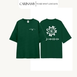 Áo thun couple CARINAMY form rộng SOUND OF LOVE