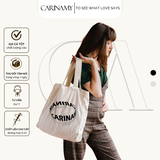 Túi tote CARINAMY in họa tiết