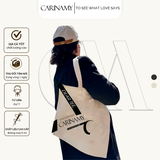 Túi tote CARINAMY in họa tiết