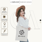 Túi tote CARINAMY in họa tiết