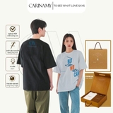 Áo thun couple CARINAMY WE CAN