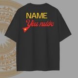Áo thun oversize 2/9 YÊU NƯỚC