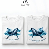 Áo thun couple YOUR OCEAN RHYTHM