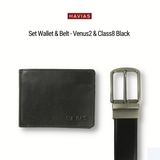 Set cặp ví Venus2 & dây lưng Class8 HAVIAS