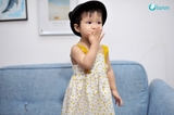 Váy thô hai dây vàng bản to hoa vàng 2BOUQUET