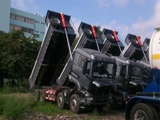 XE TẢI BEN HOWO 4 CHÂN THÙNG 7,8M 2023