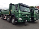 XE TẢI BEN HOWO 4 CHÂN 371HP THÙNG CAO 2023