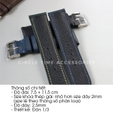 Dây đồng hồ APPLE WATCH da bò EPSOM và truyền thống - APHM01B6