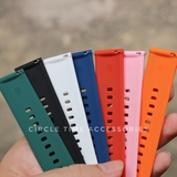 Dây đồng hồ cao su chốt thông minh quai cài size 20 và 22 cho đồng hồ thông minh và truyền thống - CT03D