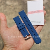 Dây đồng hồ cao su chốt thông minh quai cài size 20 và 22 cho đồng hồ thông minh và truyền thống - CT03D