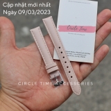 Dây đồng hồ da bò cho Fossil nữ thời trang đa sắc màu size 12/14/16/18/20