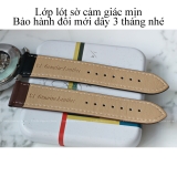 Dây da cho đồng hồ Fossil nam