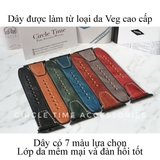 Dây đồng hồ da Veg Ý cho đồng hồ Fossil size 22