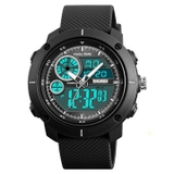 Đồng hồ điện tử Skmei 1361 Digital Twin Quartz