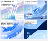 Bộ bơi dài tay chân liền chống nắng UPF 50++ kháng Clo than xanh nhạt Momasong (Korea)