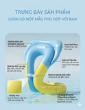 Phao bơi trẻ em chống lật, đỡ tay ngực, an toàn dưới nước