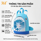 Balo Trẻ Em 361° Cao Cấp Đi Học, Đi Bơi Chống Thấm Nước Hình Ngộ Nghĩnh