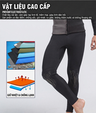 Quần bơi Giữ Nhiệt Wetsuit nam dáng dài màu đen chất vải dày 1.5mm SBART 1432