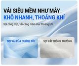 Bộ bơi nữ chống nắng dáng dài tay, quần rời 2 lớp, kèm mũ, vải UPF50+ Kháng Clo 361