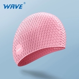 Mũ bơi Wave gai bảo vệ tóc, chống nước, chất silicone cao cấp