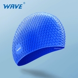 Mũ bơi Wave gai bảo vệ tóc, chống nước, chất silicone cao cấp