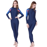 Bộ bơi nữ dài liền Sbart 715- xanh than