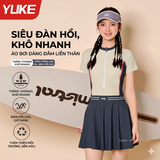 Bộ bơi bé gái cộc tay liền chân váy, Size đại, chống nắng, kháng Clo,3 màu, Yuke