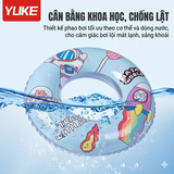 Phao bơi tròn an toàn nhiều kích cỡ màu sắc đáng yêu Yuke