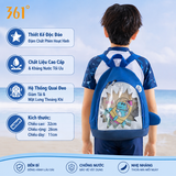 Balo Trẻ Em 361° Cao Cấp Đi Học, Đi Bơi Chống Thấm Nước Hình Ngộ Nghĩnh