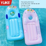 Phao bơi trẻ em dạng ván lướt sóng bơm hơi có tay cầm – dày dặn, tập bơi & chơi nước cho bé