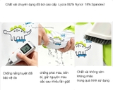 Bộ bơi dài tay chống nắng UPF 50++ kháng Clo xanh khủng long dáng rời Momasong (Korea)