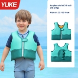 Áo phao bơi cho bé dạng xốp an toàn dưới nước, nhiều hình , YUKE