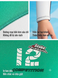 Bộ bơi giữ nhiệt cho bé vải 2.5mm xanh đen 12, dài tay liền thân, Dive& Sail