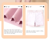 Đồ Bơi Trẻ Em Bé Gái cộc tay màu tím than dáng rời - Set Bơi Kín Đáo 8-15 Tuổi