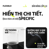 Bộ bơi nữ vải chống nắng UPF 50+ Kháng Clo ngắn tay dáng rời màu đen 361