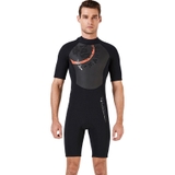 Bộ bơi giữ nhiệt nam cộc Đen, DIVE&SAIL, M129502/1.5MM