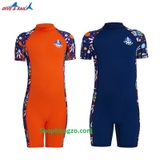 Bộ bơi cộc liền, màu Than, Dive Sail M150381K