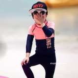 Bộ bơi dài Hồng than, quần rời dài SURFING