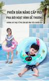 Phao bơi tròn an toàn nhiều kích cỡ màu sắc đáng yêu Yuke