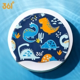 Mũ bơi trẻ em khủng long màu Xanh Than 361 (3-10 tuổi)