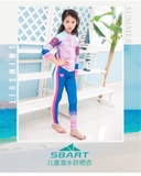 Bộ bơi dài rời chống nắng Sbart bé gái (2-14 tuổi)