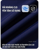 Bộ bơi bé trai dài tay chống nắng UPF 50+, kháng Clo, xanh dáng rời quần 2 lớp Yuke