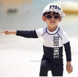 Bộ bơi dài Hồng than, quần rời dài SURFING