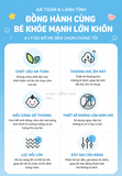 Phao bơi chống lật đỡ tay ngực trẻ em, an toàn giúp học bơi quen nước nhiều màu Yuke