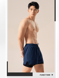 Quần Bơi Nam 2 Lớp 361° Cao Cấp - Chống Clo, Co Giãn 4 Chiều, Khô Nhanh màu Xanh Than