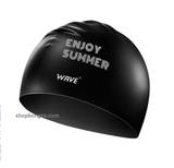 Mũ bơi người lớn Wave - Tím