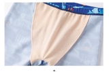 Bộ bơi bé trai dài rời, xanh hình cua cam, quần cộc 361-SLY195040