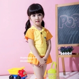 Bộ cộc Vàng vịt, liền mũ Nissen